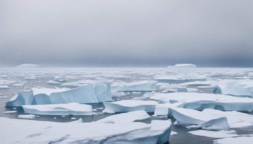 Antarctica temperature