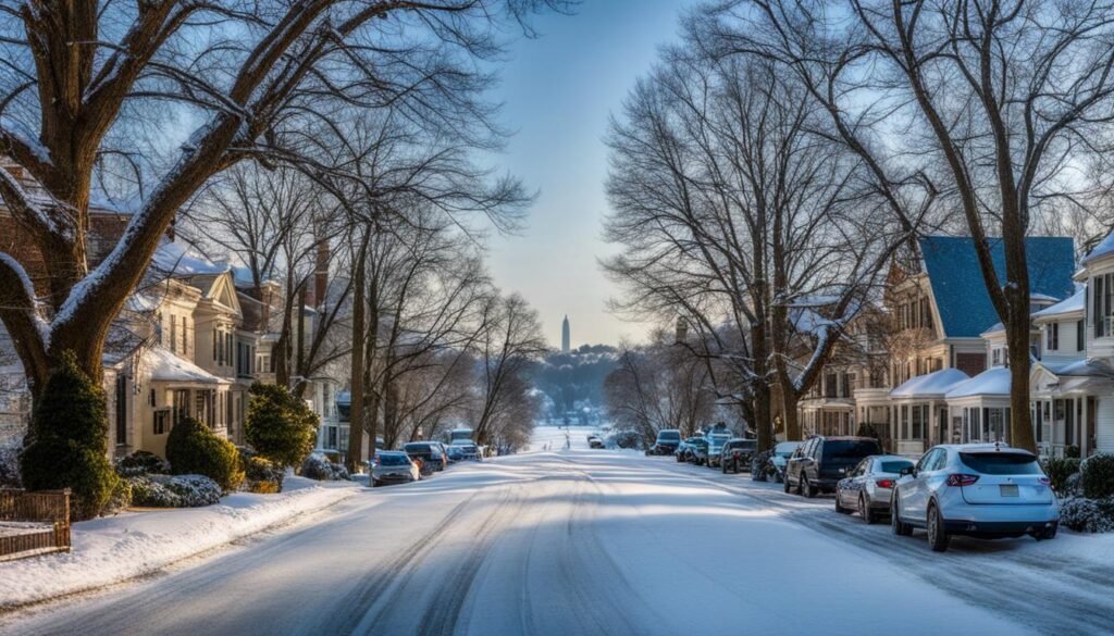 Average snowfall in Richmond Virginia