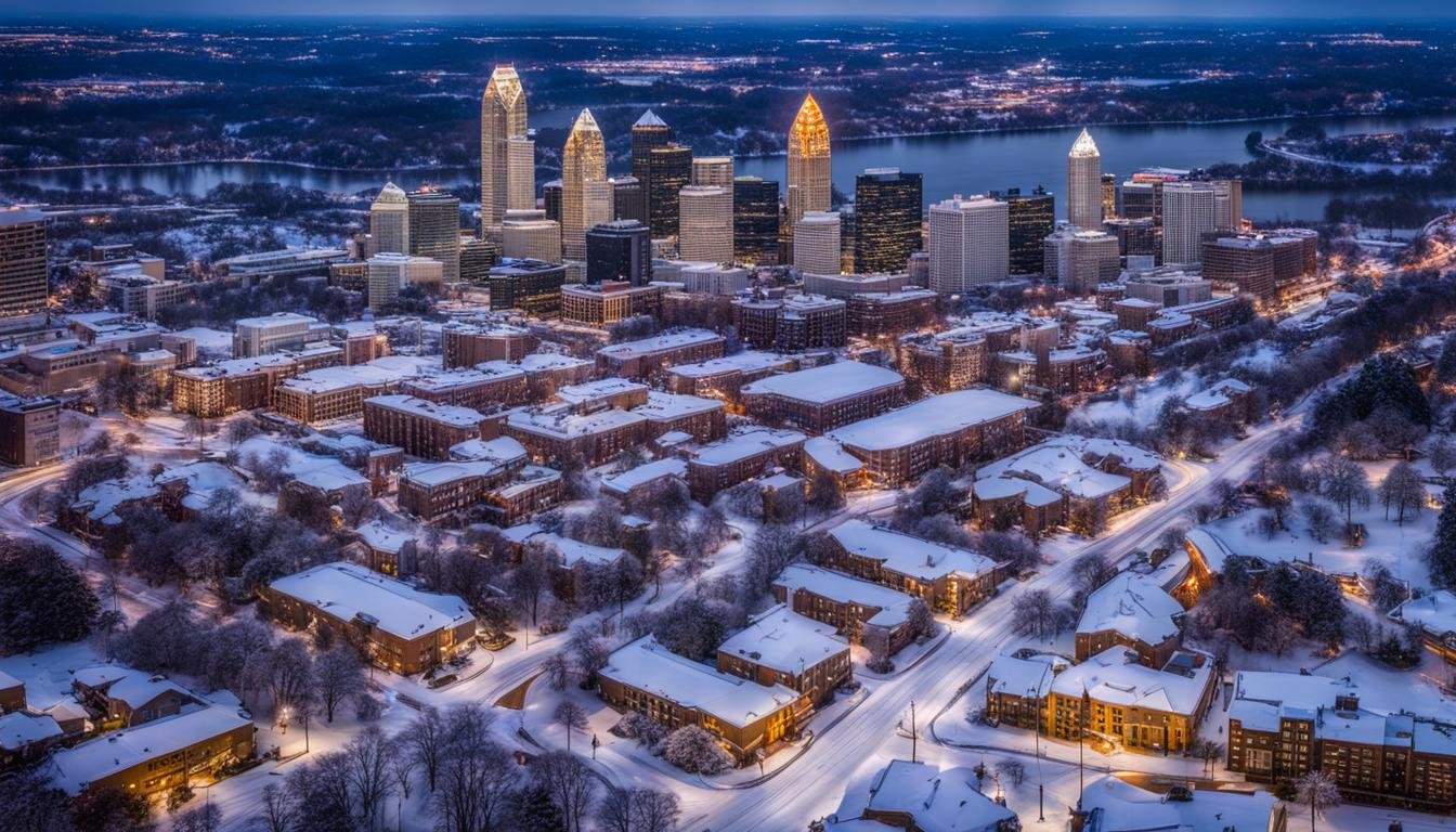 Does it snow in Charlotte NC