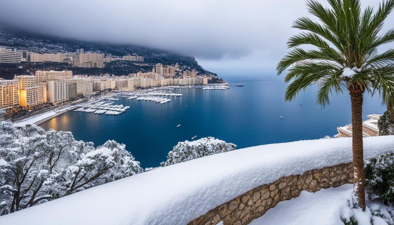 Does it snow in Monaco?