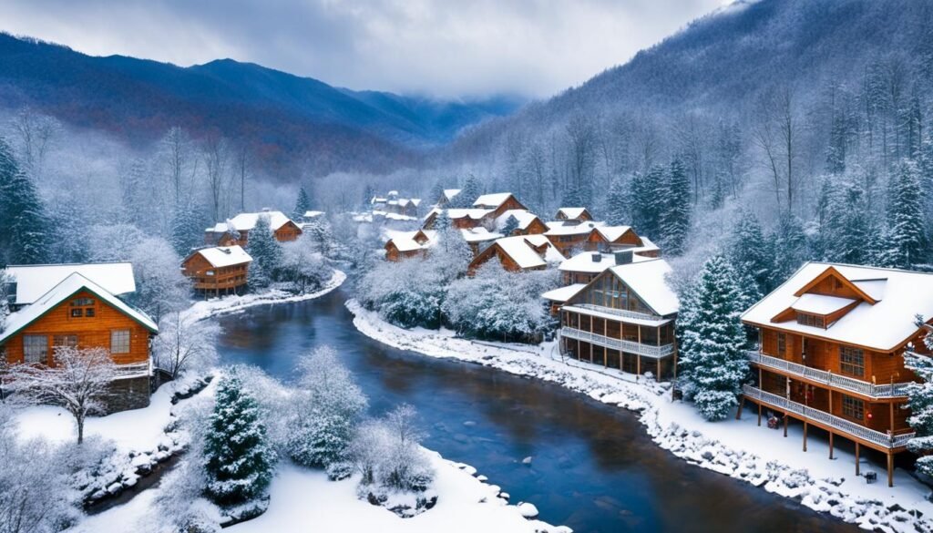 Gatlinburg snowfall