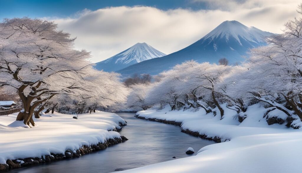 Japanese snow season