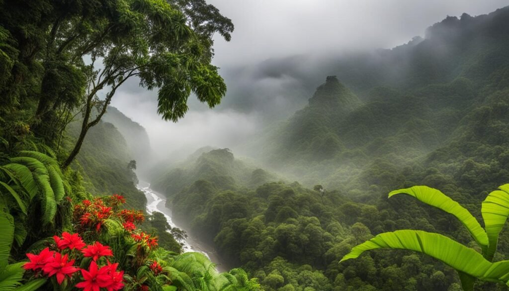 Rainfall in Guatemala