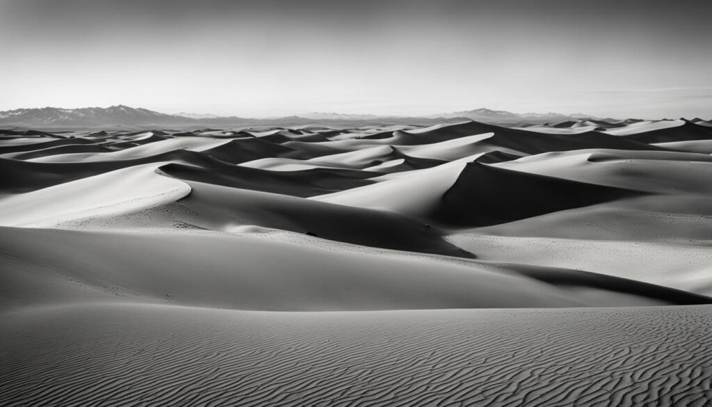 Sahara Desert snowfall