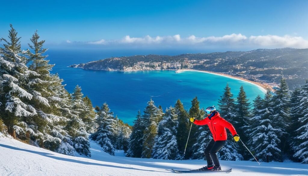 Skiing in Cyprus