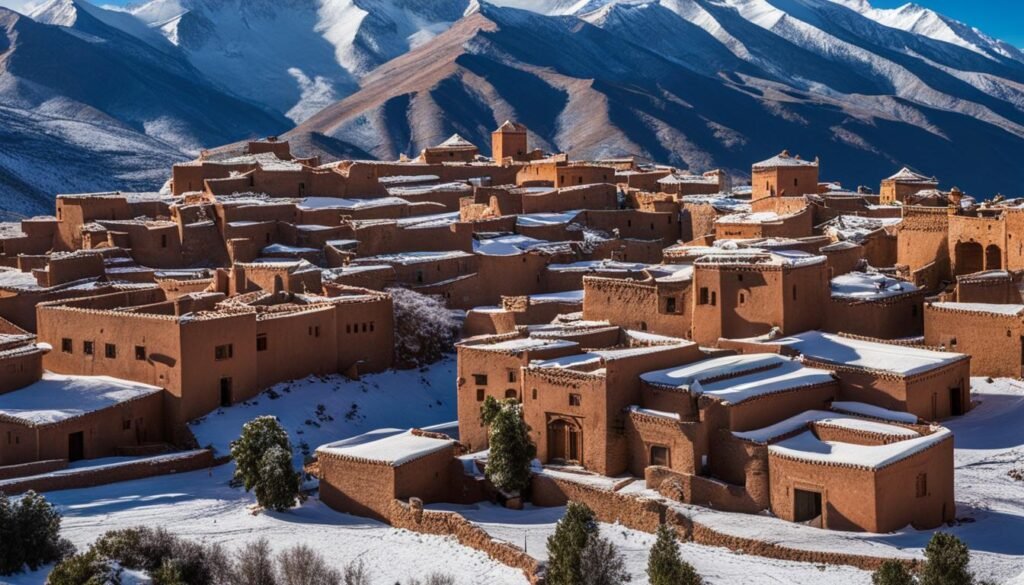 Snow destinations in Morocco