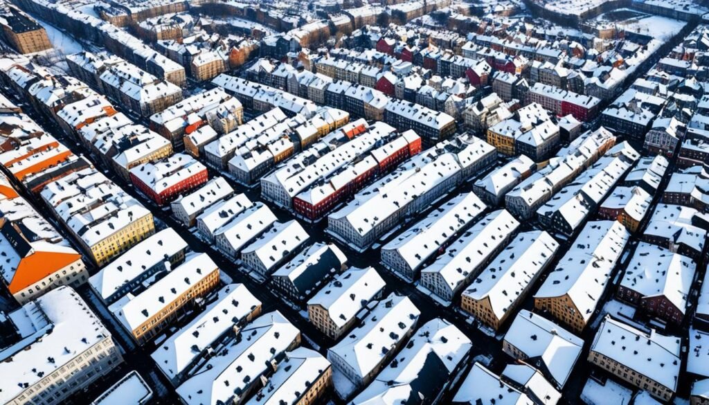 Snow in Copenhagen