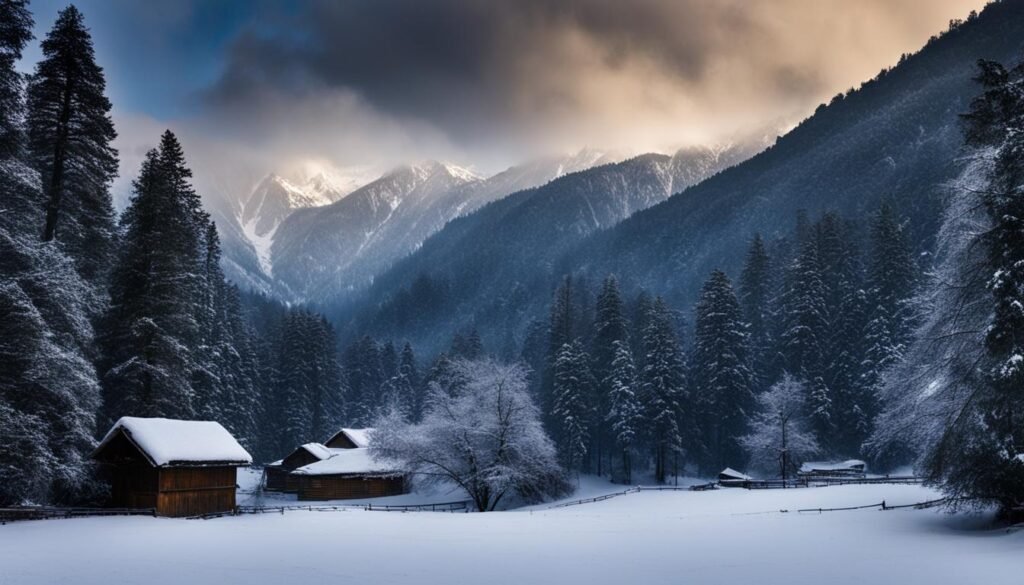 Snowfall in Himachal Pradesh