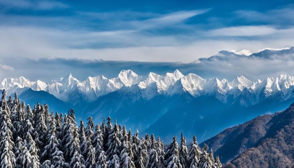 Snowfall in Uttarakhand and Sikkim