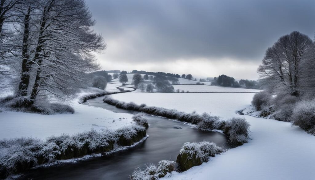 Welsh snowfall