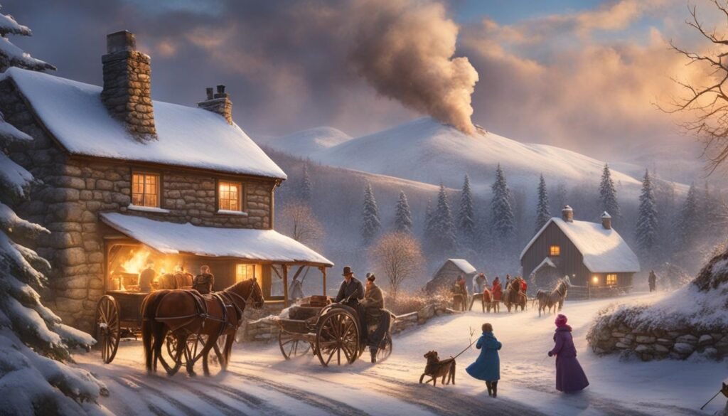 Winter activities in Wales