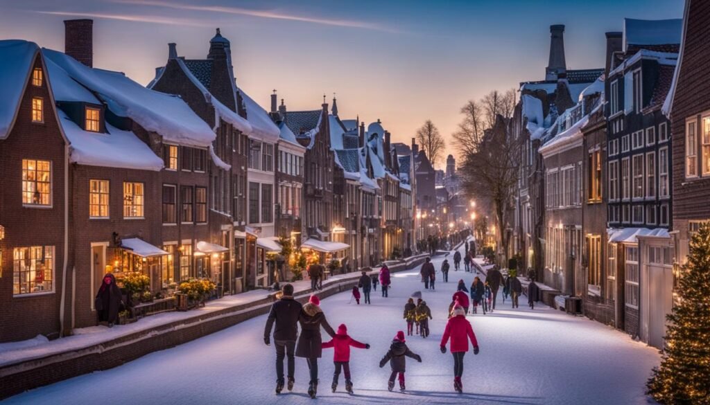 Winter activities in the Netherlands