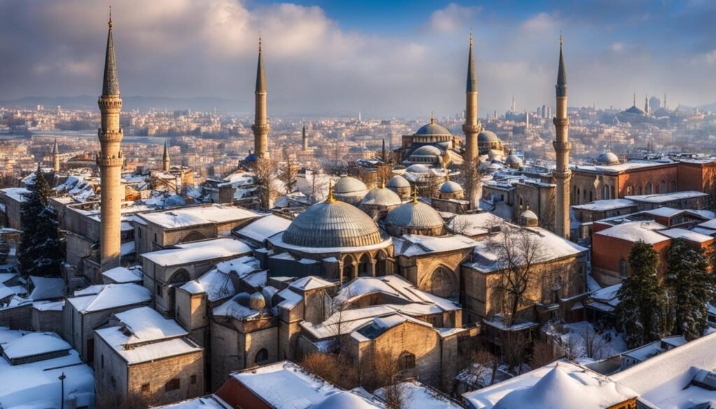 areas in Istanbul that receive snow