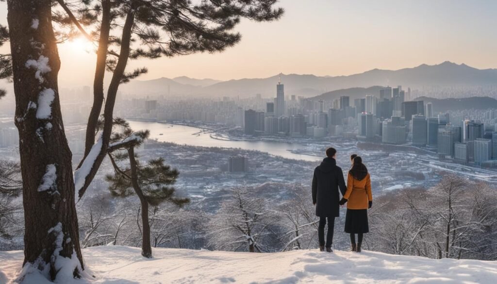 best places to see snow in Seoul