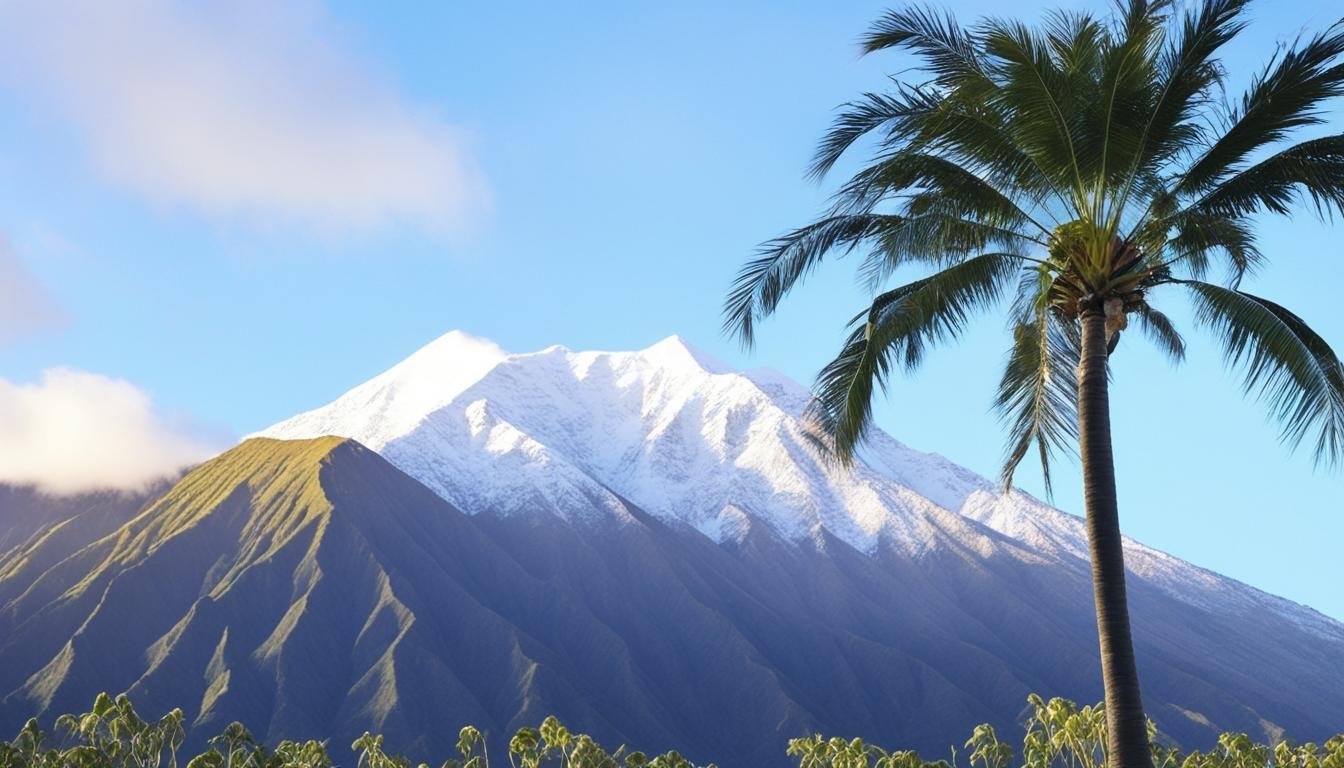 does it snow in hawaii