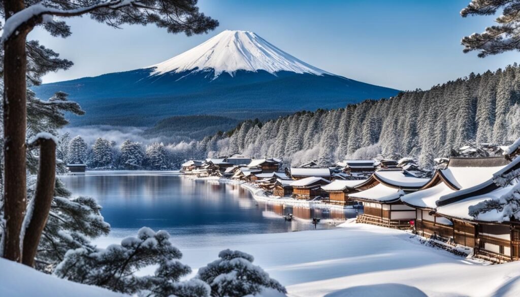 places to experience snow in Japan