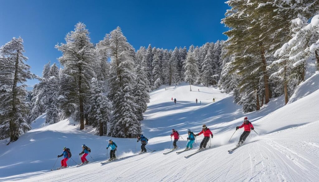 snow activities Portugal