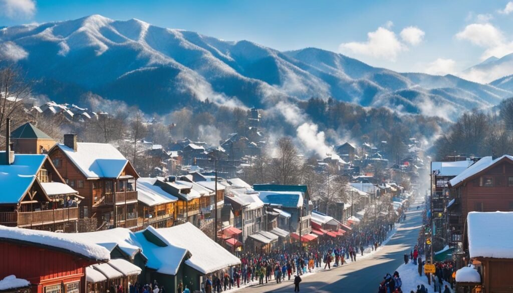 snow activities in Gatlinburg