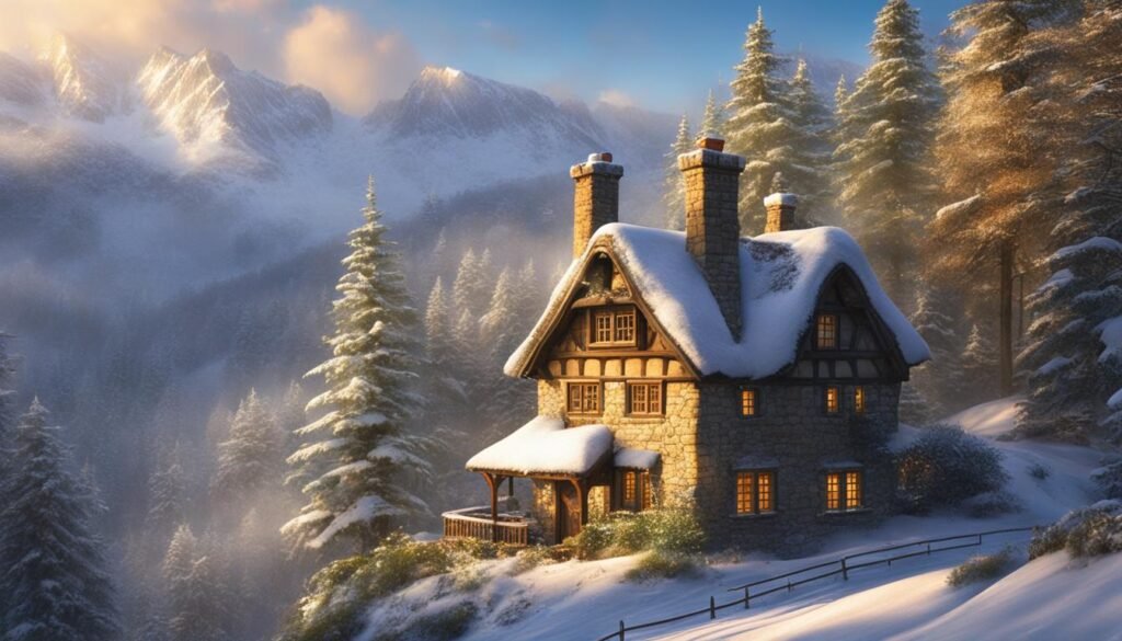 snow in England