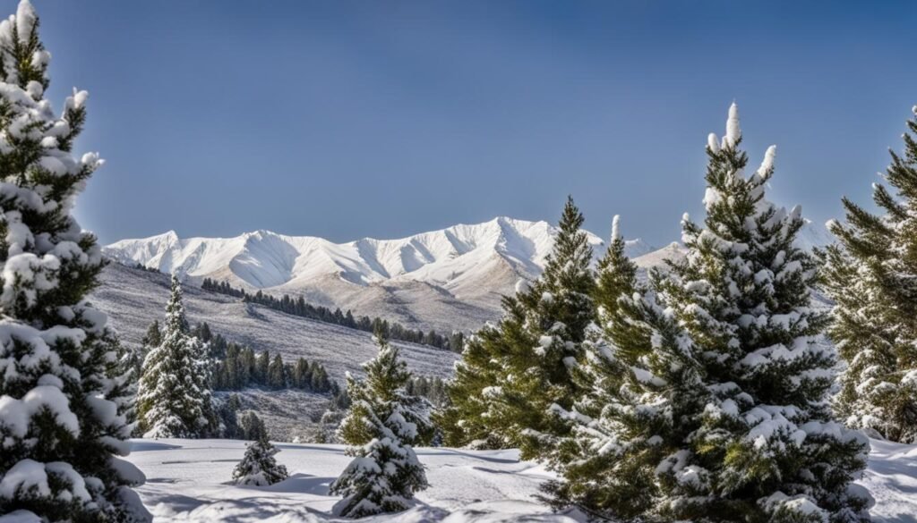snow in Israel