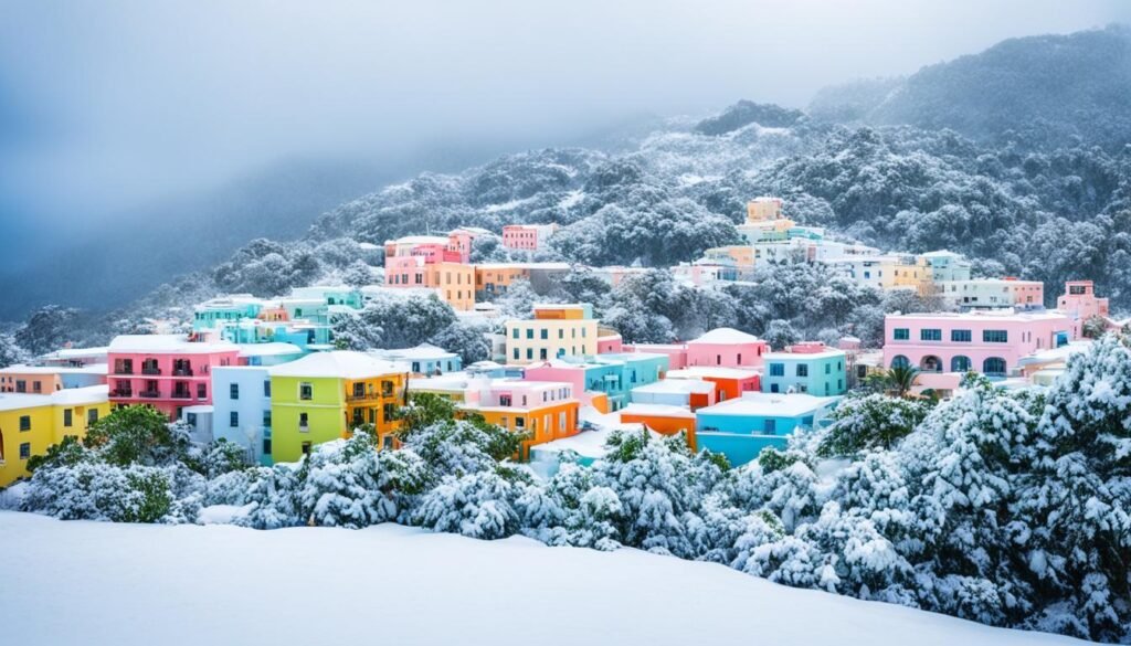 snow in Puerto Rico