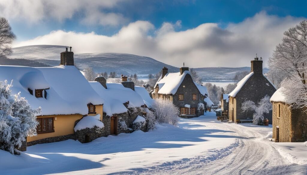 snow in southern Ireland
