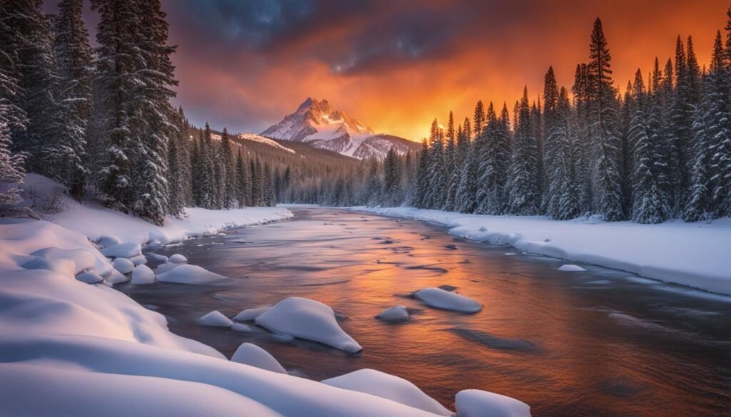 winter weather in Idaho